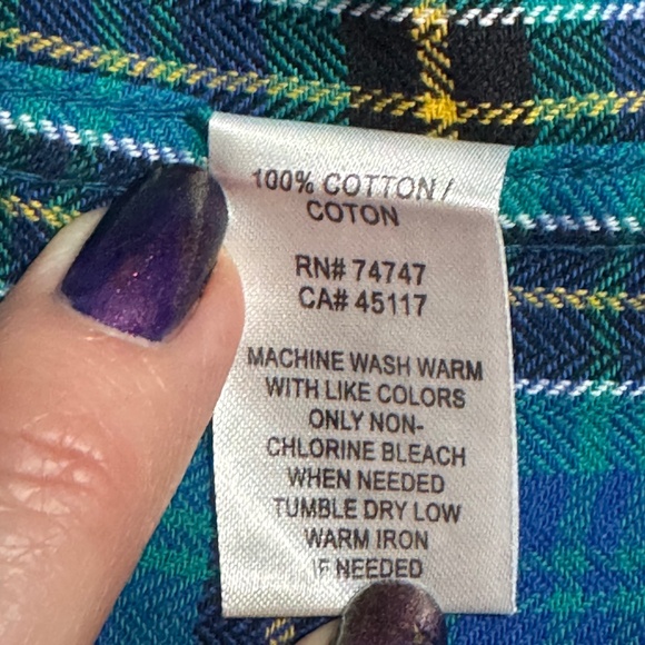 Nirvana Upcycled Plaid Schacket - Picture 7 of 7